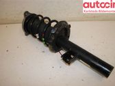 Amortiguador delantero con muelle espiral