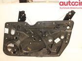 Front window lifting mechanism without motor