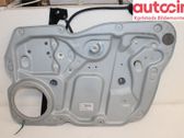 Front window lifting mechanism without motor