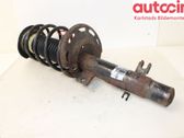 Front shock absorber with coil spring