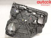 Front window lifting mechanism without motor