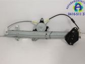 Rear door window regulator with motor
