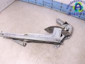 Rear door window regulator with motor
