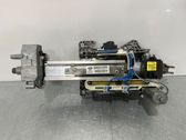 Steering wheel axle set