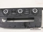 Console centrale, commande chauffage/clim