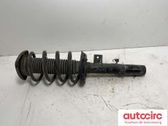 Front shock absorber with coil spring