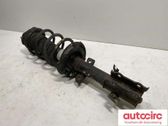 Front shock absorber with coil spring