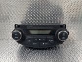 Console centrale, commande chauffage/clim