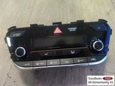 Console centrale, commande chauffage/clim
