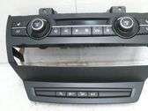 Console centrale, commande chauffage/clim