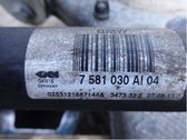 Rear driveshaft