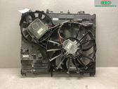 Radiator cooling fan shroud