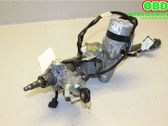 Steering wheel axle set