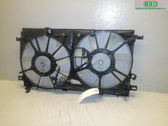 Radiator cooling fan shroud