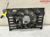 Radiator cooling fan shroud