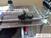Front wiper linkage and motor