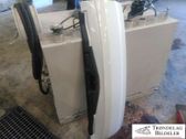 Pickup box rear panel tailgate