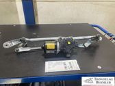 Front wiper linkage and motor