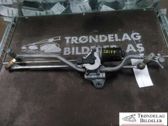 Front wiper linkage and motor