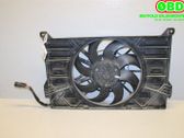 Radiator cooling fan shroud