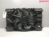 Radiator cooling fan shroud