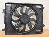 Radiator cooling fan shroud