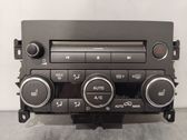 Console centrale, commande chauffage/clim