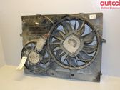 Radiator cooling fan shroud