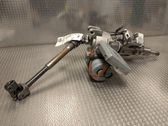 Steering wheel axle set