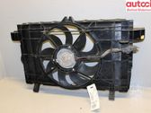 Radiator cooling fan shroud