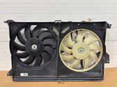 Radiator cooling fan shroud