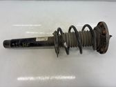 Front shock absorber with coil spring