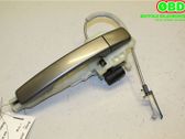 Rear door exterior handle