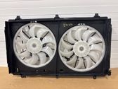 Radiator cooling fan shroud