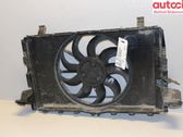 Radiator cooling fan shroud