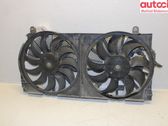 Radiator cooling fan shroud