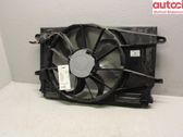 Radiator cooling fan shroud