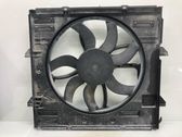 Electric radiator cooling fan