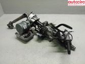 Steering wheel axle set