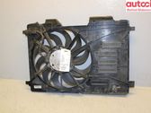 Radiator cooling fan shroud