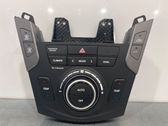 Console centrale, commande chauffage/clim