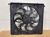 Radiator cooling fan shroud