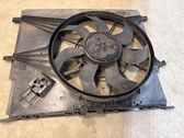 Radiator cooling fan shroud