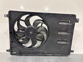 Radiator cooling fan shroud