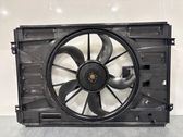 Radiator cooling fan shroud