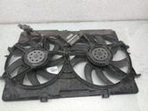 Radiator cooling fan shroud