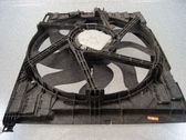 Radiator cooling fan shroud