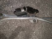 Front wiper linkage and motor