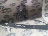 Rear door window regulator with motor