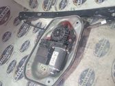 Rear door window regulator with motor